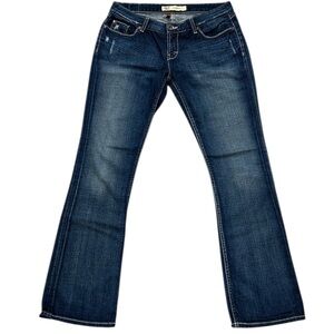 BKE Sierra Bootcut Women's Jeans - Dark Blue